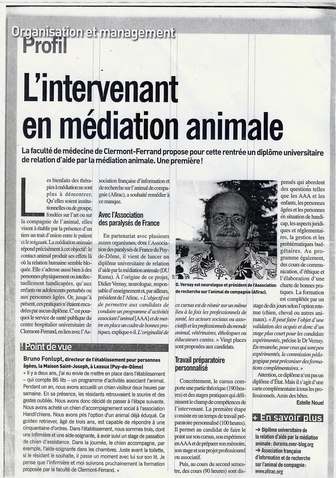 icoeur d'artichien zootherapie nantes