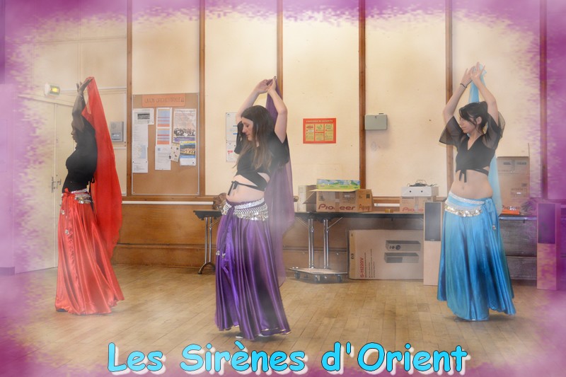 Spectacle coeur d'artichien sirenes d'orient